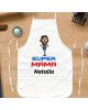 Fartuch kuchenny SUPER MAMA - personalizowany prezent
